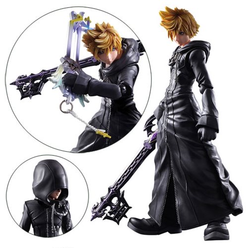 Kingdom Hearts II Organization XIII Roxas Play Arts Kai Action Figure